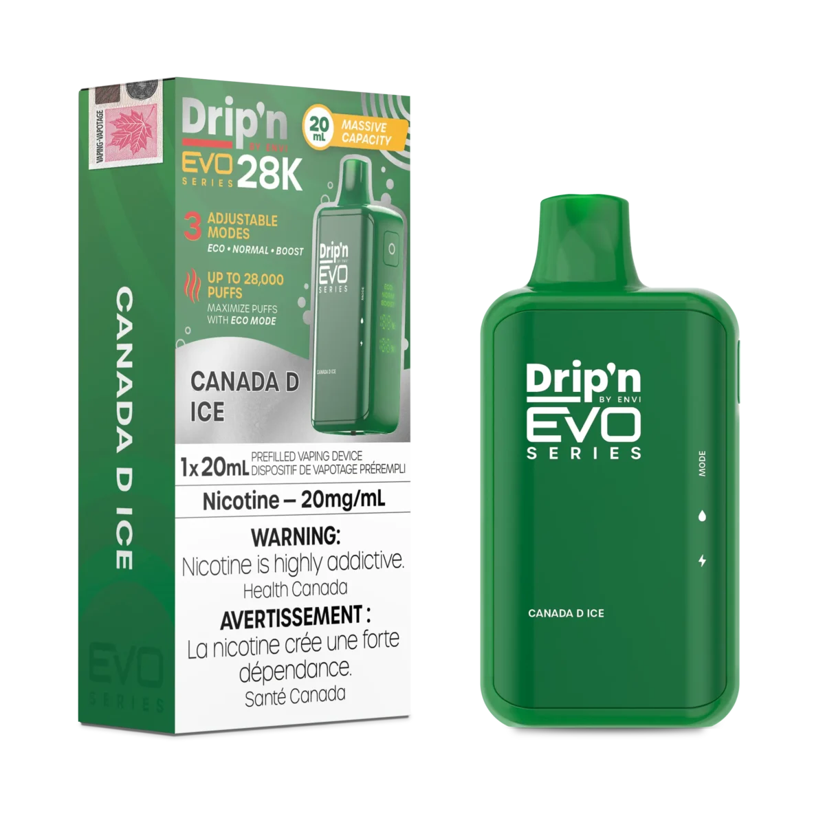 Dripn EVO 28K Canada D Ice