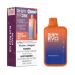 Dripn EVO 28K Peach BlueRazz Ice